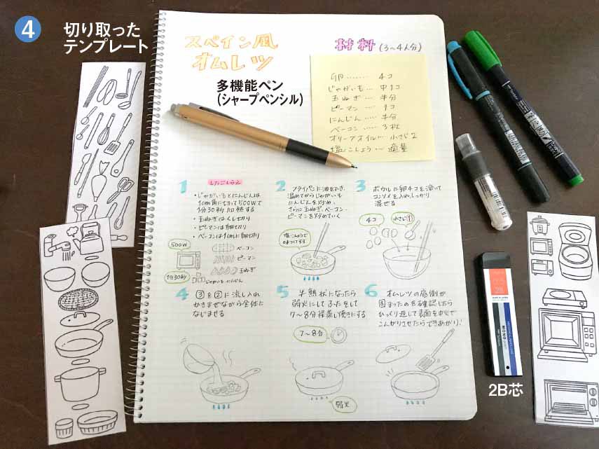 イラスト付きレシピノートをつくろう 前編 Tombow Fun Art Studio トンボ鉛筆