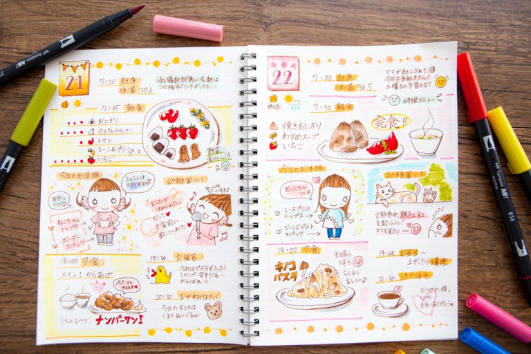 何を記録すればいい？ 思い出に残る育児日記の書き方｜TOMBOW FUN ART