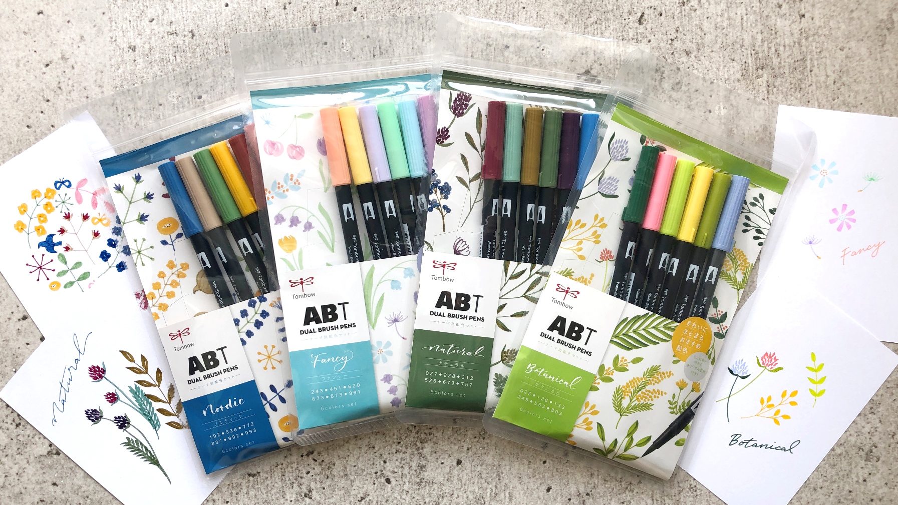新製品】ABT6色セットのご紹介｜TOMBOW FUN ART STUDIO ｜トンボ鉛筆